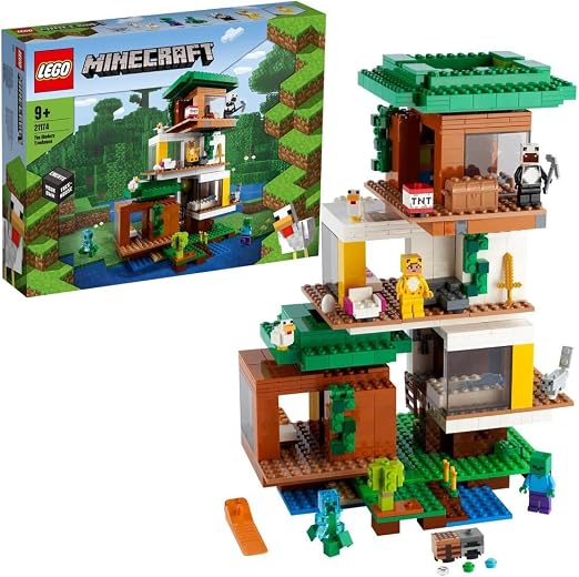 lego 乐高 21174 minecraft 现代树屋